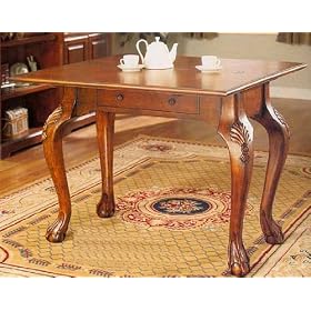 Queen Anne Fold Out Card Table