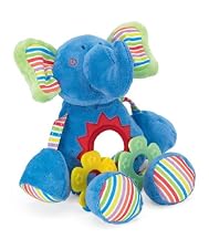 Happy Safari Elephant teether stroller toy