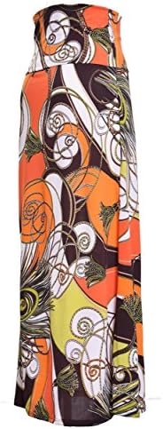 Printed Maxi Skirt (Medium, Phoenix)