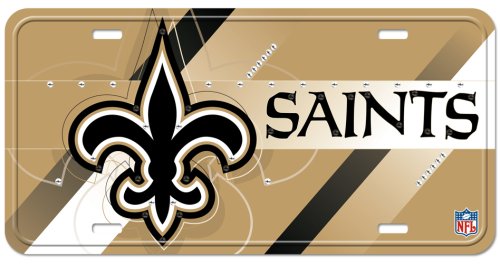 New Orleans Saints Street Flair Plate
