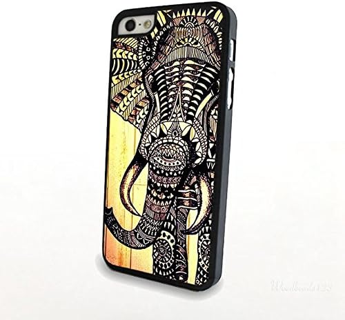 Pixel Case - Animals Characters Hard Back Case Cover Skin Painted For Apple iPhone 5S Elephant