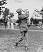 1800s photo Vardon Mr. Vardon swinging golf club.
