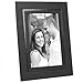 Collectors Gallery Classic Easel Cardboard Frame for a 5x7" Photograph, with Black Foil Window Borer (25 Pack)