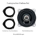 Opel Corsa B + C, Astra, Meriva, Zafira, Tigra Türen vorne 130mm Lautsprecher-Set 160 Watt