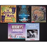 math picture books set of 5 the grapes of math  math appeal  sir cumference and the dragon of pi a math adventure