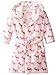 Hatley Little Girls' Fuzzy Fleece Robe - Soft Deers