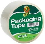 Duck Brand Standard Grade Packaging Tape, 1.88 Inches x 54.6 Yards, Clear (901332)