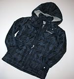 Calvin Klein Jeans Boys Bubble Jacket - Size: Large 16-18 - Storm Navy/Plaid