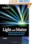 Light and Matter: Electromagnetism, Optics, Spectroscopy and Lasers