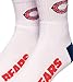 For Bare Feet NFL Chicago Bears Men's Quarter Socks, White