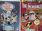 Mickey's House of Mouse Villains ,The Incredibles : Walt Disney 2 Pack Collection Mickey's House of Mouse Villains ,The Incredibles : Walt Disney 2 Pack Collection