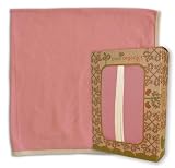 Pixel Organics 100% Certified Organic Waffle Weave Swaddling Blanket in Blush