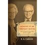 Memoirs of an Ordinary Pastor: The Life and Reflections of Tom Carson