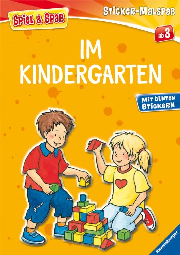 Produkt-Bild: Mein Ravensburger Sticker-Malspa&szlig;: Im Kindergarten