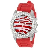 Breda Womens 2291-Red Blair Rhinestone Bezel Z