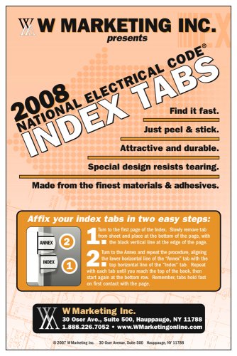 2008 nec tabs (pb, spiral and handbook)