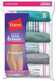 Hanes Womens Cotton String Bikini Assorted 4