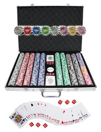 DEMA Pokerchip-Koffer 1000 Chips Profi