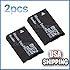 2x Micro Sd Sdhc Tf to Memory Stick Ms Pro Duo Card Reader PSP Adapter Converter