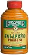 Beaver Brand Jalapeno Mustard, 13-Ounce Squeezable Bottles (Pack of 6)