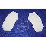 Mylar 2" Hexagon 51 Piece Set - Quilting / Sewing Templates