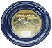 Stansport 8.5 Inch Enamel Dinner Plate, Royal Blue