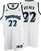 Search : Corey Brewer Jersey: adidas White Swingman #22 Minnesota Timberwolves Jersey