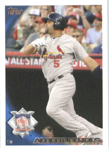 2010 Topps Update Baseball Card #US-200 Albert Pujols - St. Louis Cardinals ( All Star Game ) MLB Trading Card in Screwdown Case