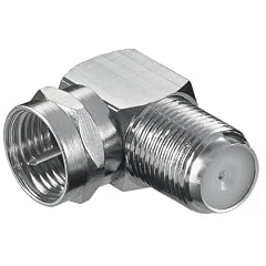 Winkel-Adapter F-Stecker auf F-Buchse