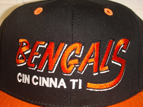Cincinnati Bengals Two Toned Flatbill Snapback Cap / Hat