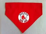 Boston Red Sox Over the Collar Dog Scarf Medium Red