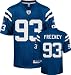 Dwight Freeney Jersey: Reebok Blue Replica #93 Indianapolis Colts Jersey - XX-Large