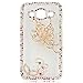 G360 Case,Samsung Galaxy Core Prime Case - Mavis's Diary 3D Handmade Bling Crystal Golden Butterfly Special Mask with Champagne Opal and Coloeful Shiny Diamond Around Clear Cover Hard PC Case for Samsung Galaxy Core Prime SM-G360F G3606 G3608 G3609 with Soft Clean Cloth
