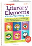 Literary Elements Write-On/Wipe-Off Flip Chart: An Interactive Learning Tool That Teaches 14 Essential Literary Elements to Help Students Meet the Core Standards