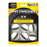 Stiga 2-Star Spin Tracker Table Tennis Balls (6 Pack)