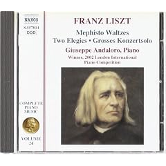 Liszt: Mephisto Waltzes; Two Elegies; Grosses Konzertsolo