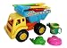 Sunshine Trading SS-2080 Construction Dump Truck Sand Toy - 7 Piece Set