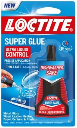 Loctite 1647358 4-Gram Precise Bottle Super Glue Ultra Liquid Control Pack of 3