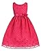 OLIVIA KOO Lovely Floral Lace Flower Girl Dress