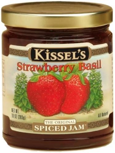Strawberry Basil Spiced Jam (4 pack)