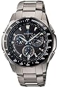 Oceanus Men's Solar Atomic Titanium Chronograph Watch #OCWM8000TBA-1A