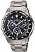 Oceanus Men`s Solar Atomic Titanium Chronograph Watch