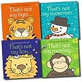 That's Not My... 5 Books Collection Set touchy-feely Pack (Dragon, Tiger, Frog, Teddy, Lion) (That's Not My...)