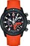 TX Men's T3C316 800 Series Linear Titanium Chronograph Dual-Time Zone Watch