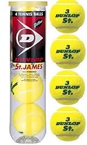 DUNLOP（ダンロップ）【St.JAMES(セント・ジェームス（４個入り）〔15ボトル〕】テニスボール