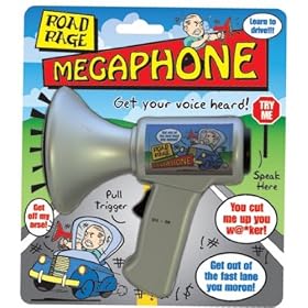 Road Rage Megaphone Insult Bad Drivers Fun Audio Gift