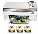 Kodak EasyShare 5300 All-in-One Printer Print, Copy, and Scan Bundle w/3-Ink Cartridges