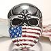 MOWEN jewelry mens Stainless Steel Colorful Epoxy American Flag Mask Skull Rings/devil skull heavy ring,sizes7#-15# (11)