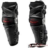 THOR-MX FORCE BLACK/RED KNEE GUARDS! 2X-LARGE/3XL