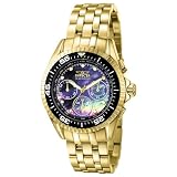 Invicta Mens Specialty Collection Mechanical 18k Gold-Plated Chronograph Watch #4760 by Invicta